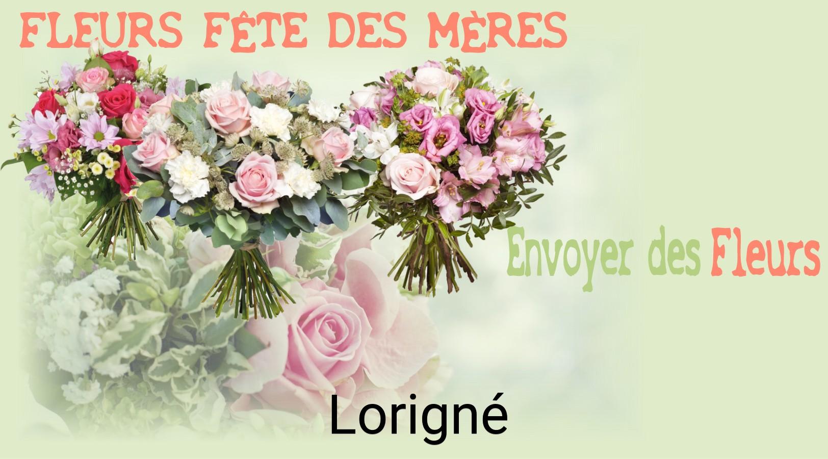 Bouquet de Fête des Mères livré à Lorigné